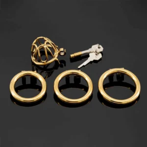 Gold Chastity Device