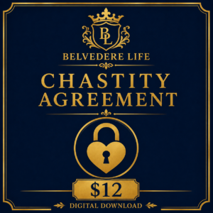 Female-Led Relationship Personal Service & Chastity Agreement [DIGITAL DOWNLOAD]
